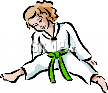 350x303 Karate Clip Art