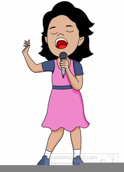 433x600 Female Singer Clipart Free Images