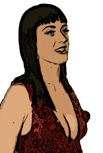 396x591 Katy Perry Clip Art