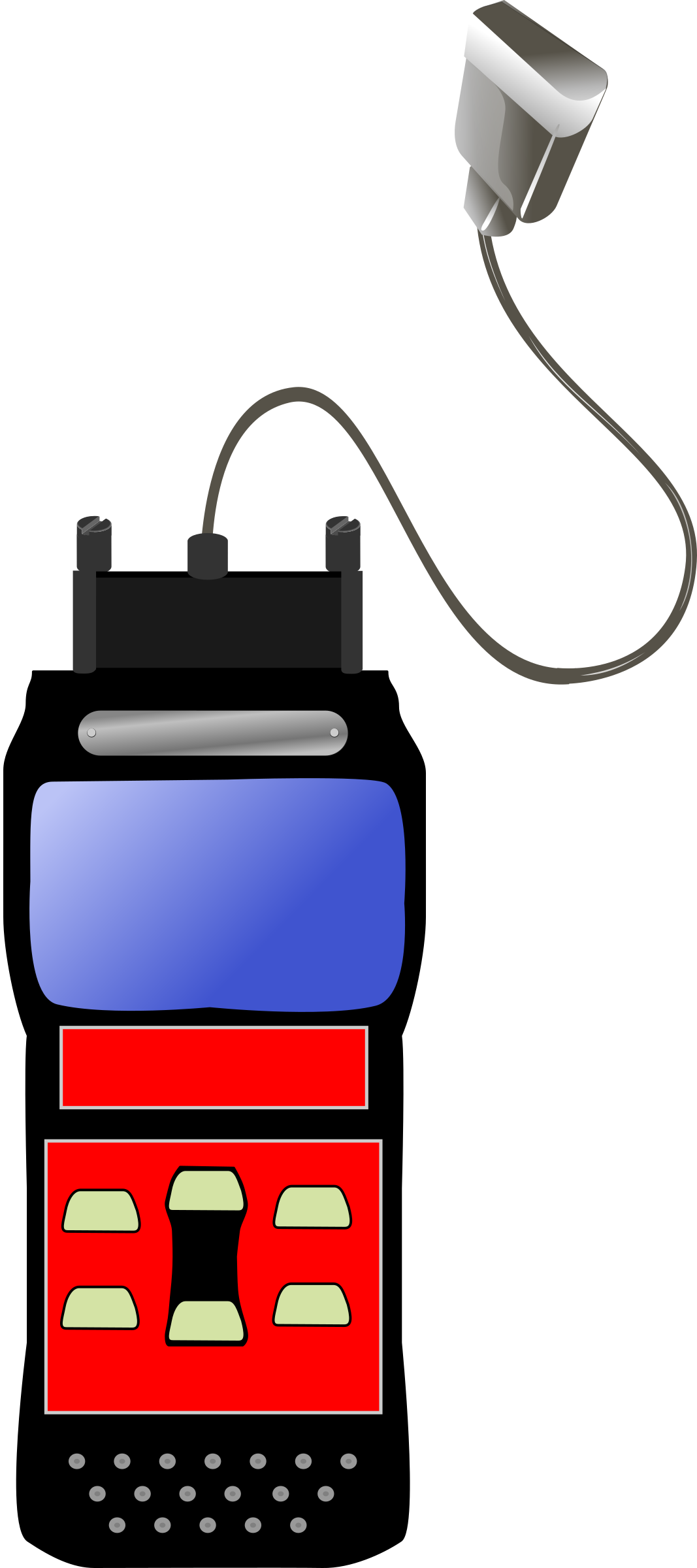 1067x2400 Scanner Clipart Cartoon