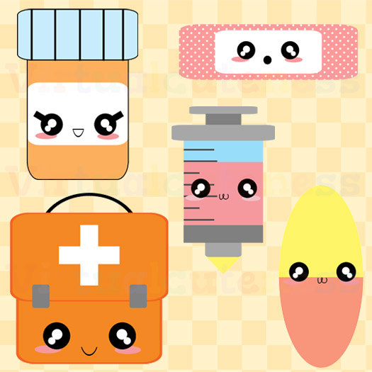 525x525 Free Clipart For Commercial Use Kawaii First Aid Clipart Doctor