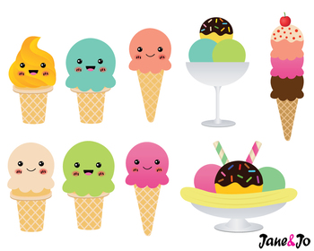 350x280 Ice Cream Clipart,ice Cream Cone Clip Art,kawaii Ice Cream,dessert