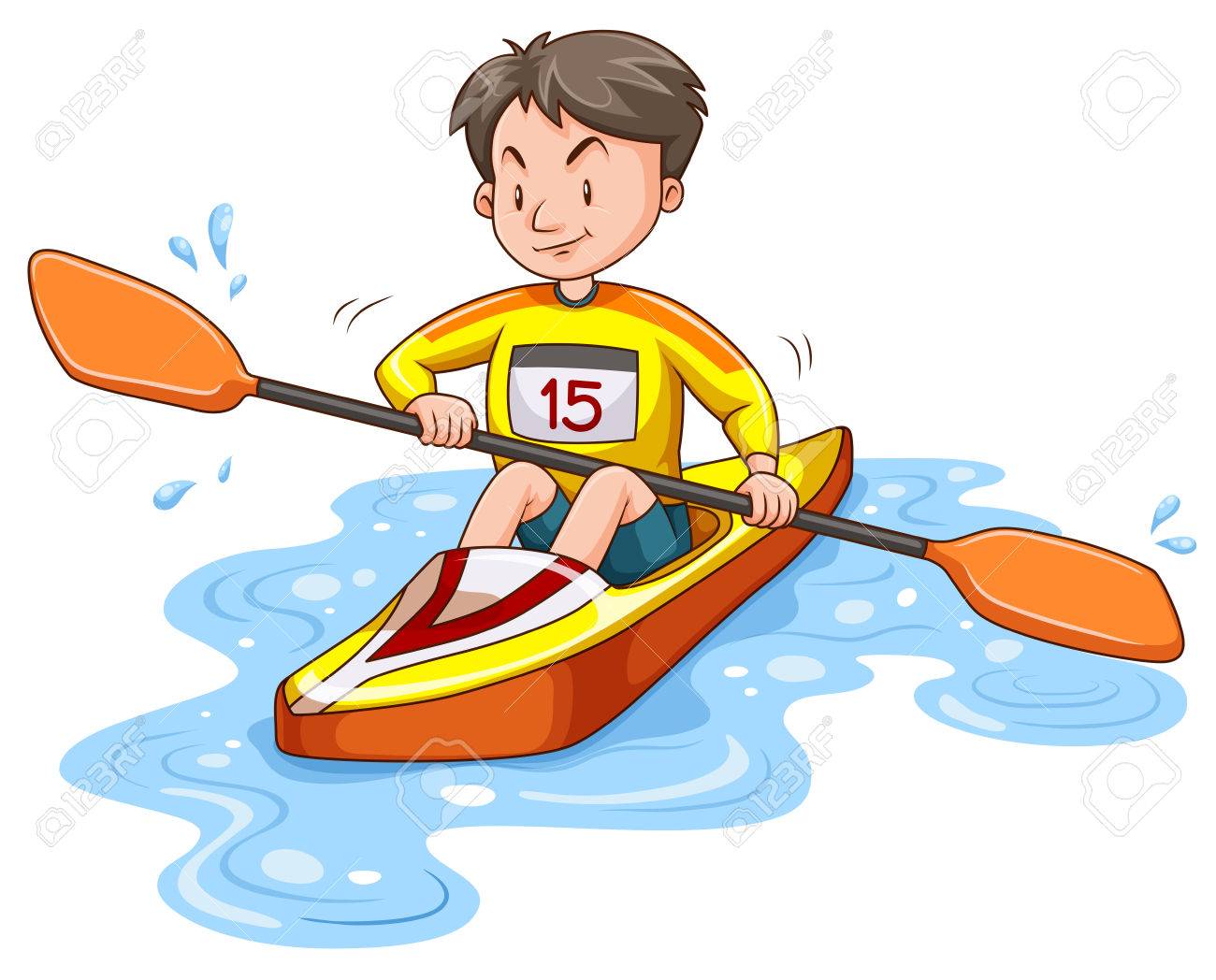 1300x1048 Kayak Clipart Canoeing