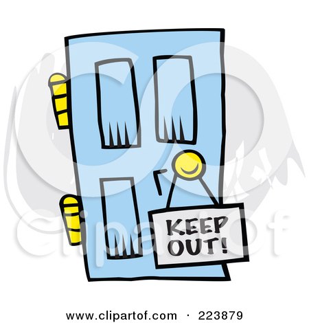 450x470 Royalty Free (Rf) Clipart Of Door Signs, Illustrations, Vector