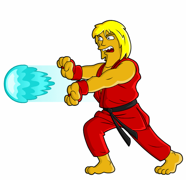 601x584 Springfield Punx Street Fighter Weekend Ken!