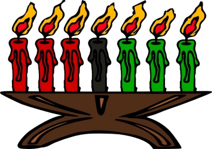 425x300 Free Download Of Kwanzaa Kinara Candles Clip Art Vector Graphic