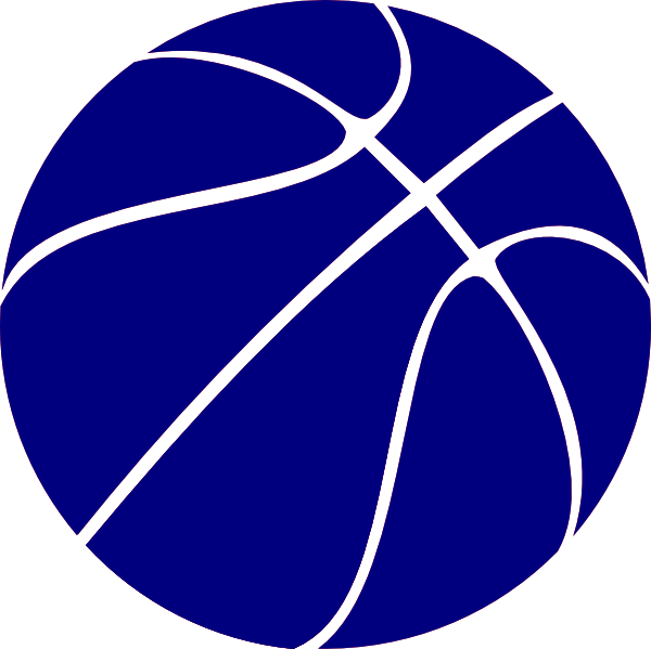 600x599 Blue Basketball Clip Art Clipart Panda