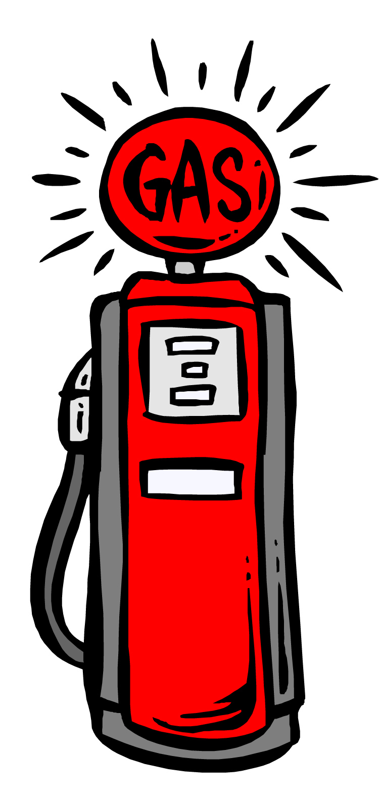 750x1571 Gasoline Pump Clipart