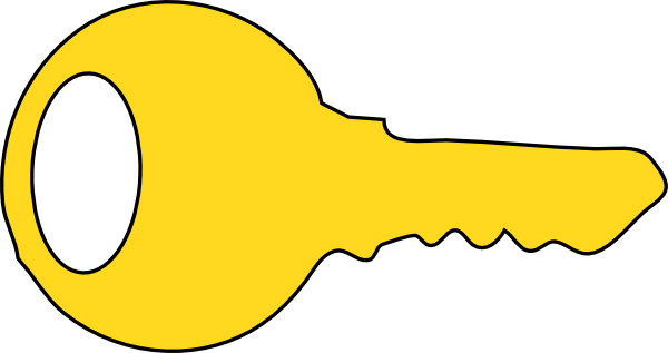 600x317 Key Clip Art