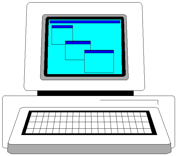 617x543 Clip Art Computer Monitors