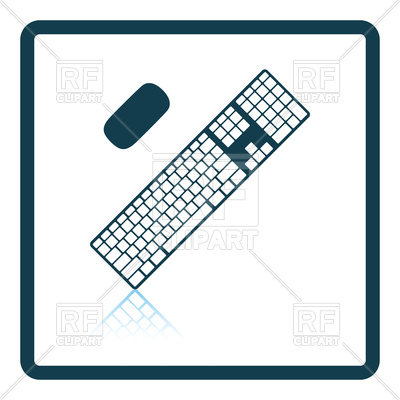 400x400 Keyboard Icon Royalty Free Vector Clip Art Image