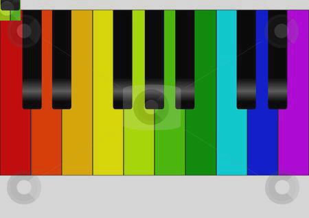 450x318 Rainbow Piano Keyboard Clipart Zfvmp9o Image Clip Art