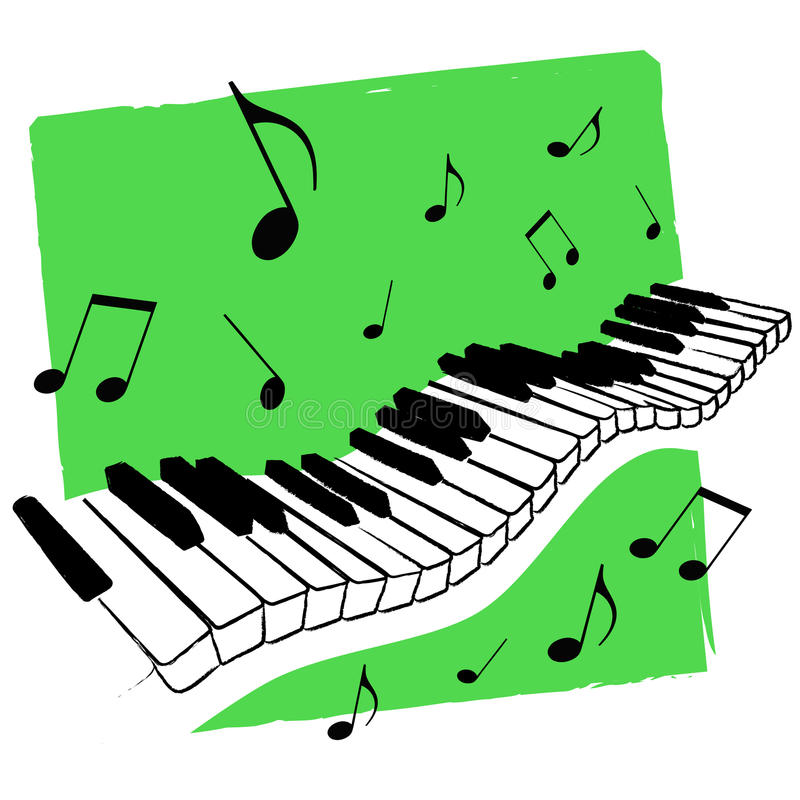 800x800 Music Keyboard Clipart Music Keyboard Vector Stock Vector