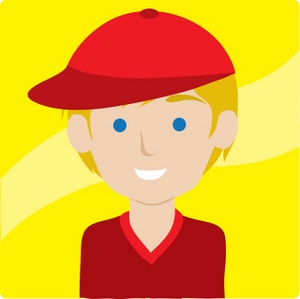 300x299 Children Cap Clipart