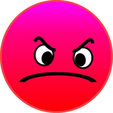 381x381 Angry Smiley Faces Clip Art World Of Example