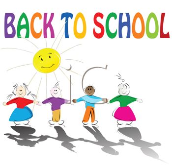 350x341 Back To School Text With Children Holding Hands