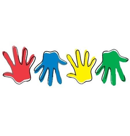 450x470 Deluxe Kids Hands Clipart Free