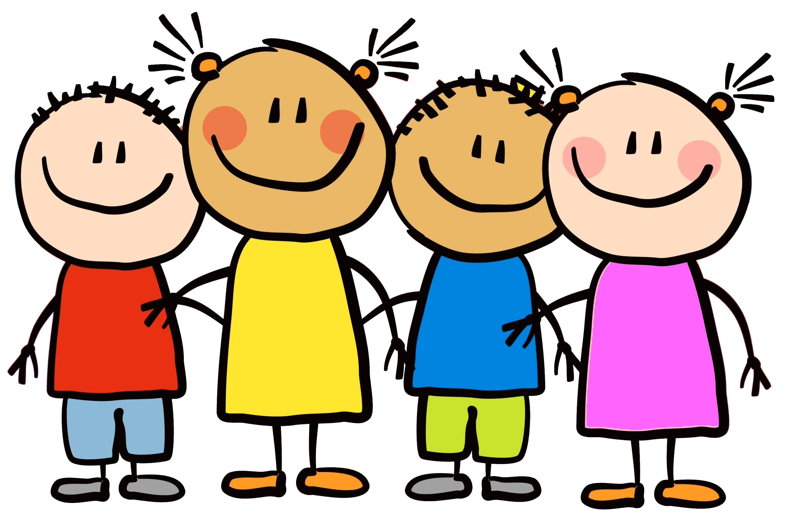3103x2062 Cartoon Little Kids Happy Clipart 7 Elkhorn Public Schools