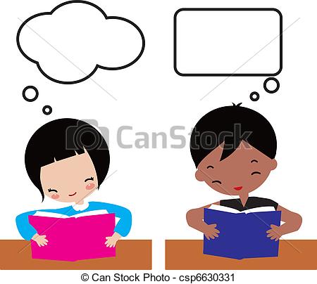 450x404 Children Learning Clipart Kids Learning Vector Clip Art Csp6630331