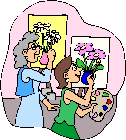 490x545 Clip Art Activities Painting