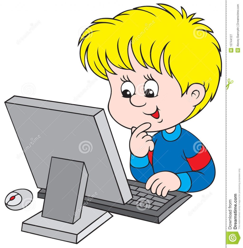 1024x1045 Kids On Computers Clipart Free Download Clip Art