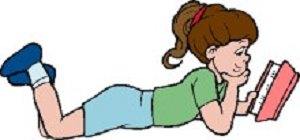 300x140 Kids Reading Books Clip Art Clipart Panda