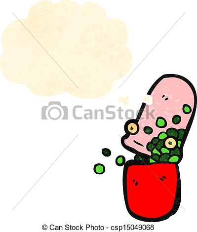 399x470 Cartoon Pain Killer Clip Art Vector