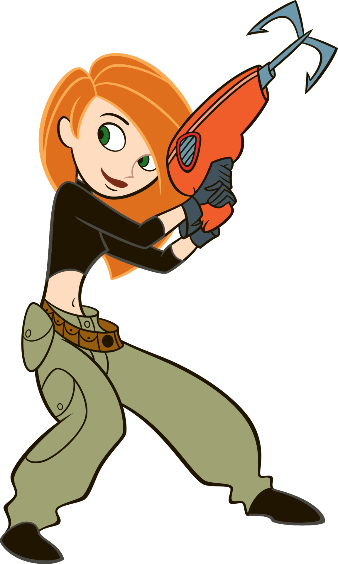 1152x1920 Kim Possible Grappling Hook Gun Transparent Png