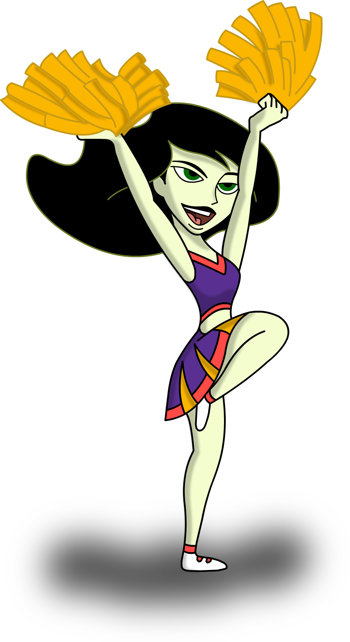 1214x2228 Cheerleader Clip Art Images Free