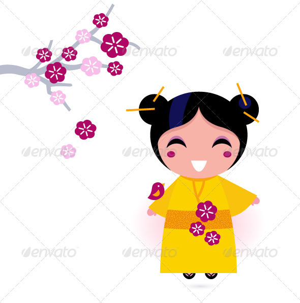 590x597 Kimono Clipart Kartun