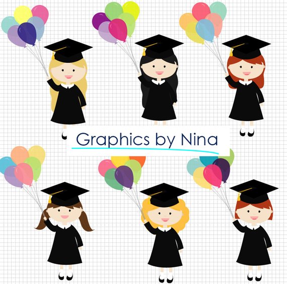 570x565 Instant Dowload Kindergarten Graduation Clipart Clip Art Scrapbook