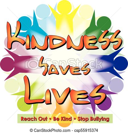 450x467 Kindness Saves Lives, Reach Out, Be Kind, Stop Bullying Vectors