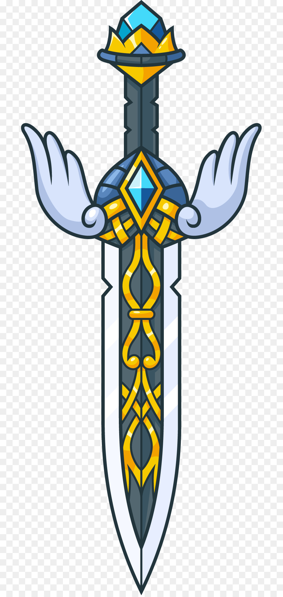 900x1900 Sword Clip Art