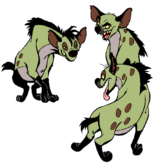 532x570 Hyenas Lion King Clipart