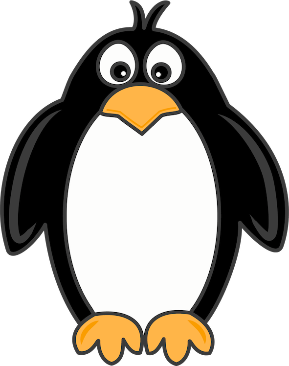 591x748 Penguin Clipart Transparent Background