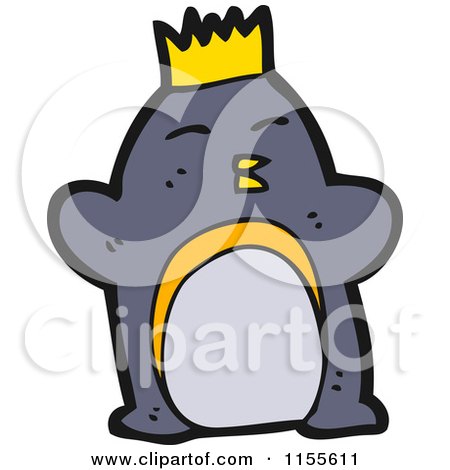 450x470 King Penguin Clip Art