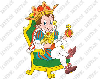 340x270 King Crown Clip Art Etsy