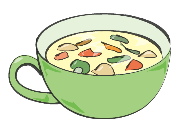 640x480 Green Soup Clipart