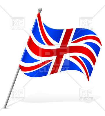 362x400 Wavy Flag Of United Kingdom Icon Royalty Free Vector Clip Art