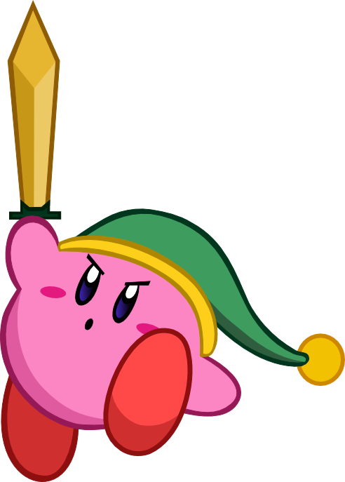492x687 Sword Kirby Vector By Xylophon