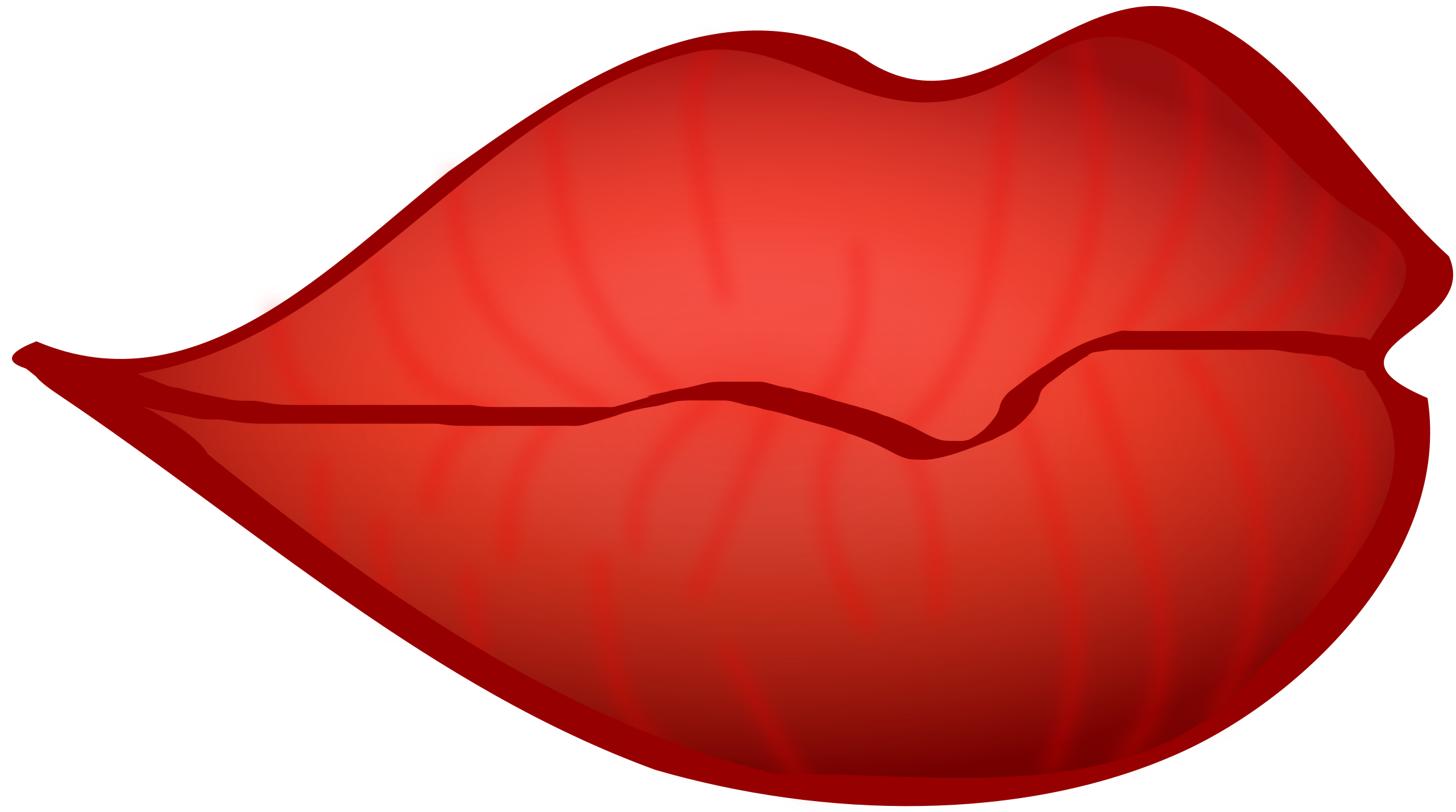 2400x1339 Clip Art Red Lips Clip Art