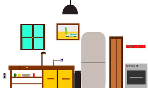 300x178 399 Kitchen Utensils Clip Art Free Public Domain Vectors