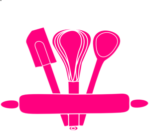 299x264 Pink Kitchen Utensils Clip Art