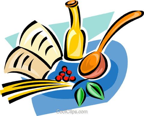 480x388 Cooking Supplies Royalty Free Vector Clip Art Illustration