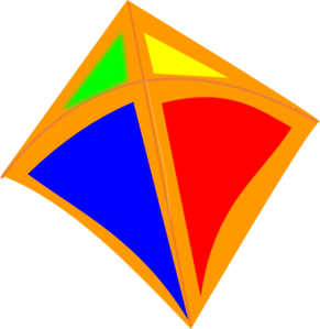 291x299 Kites Clip Art