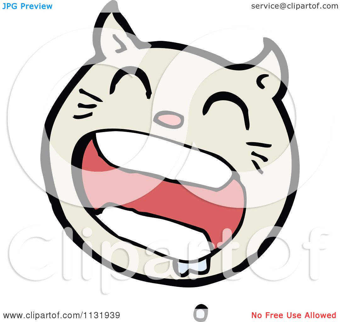 1080x1024 Cartoon Of A Kitty Cat Face 1