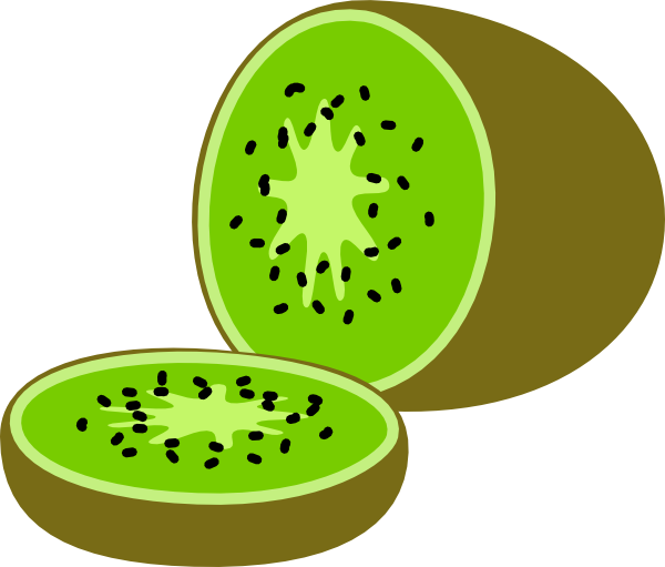 600x511 Kiwi Clip Art
