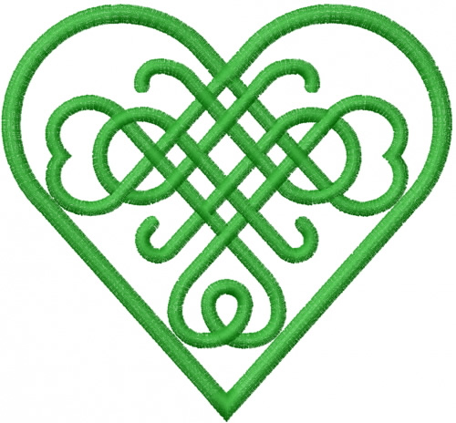500x464 Clip Art Celtic Heart Knots Clipart