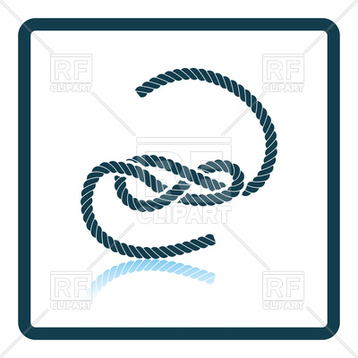 400x400 Icon Of Rope Knot Royalty Free Vector Clip Art Image