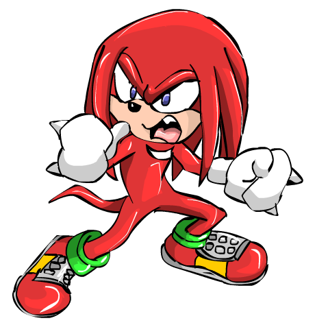 460x474 Knuckles The Echidna By Kaylethpop